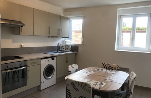 Courrieres Cabin | 73 m2 duplex house furnished 2 bed/2-5 persons/triangle Lille Arras Lens