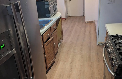 Youngstown House | 75" big screen in remodeled spacious home
