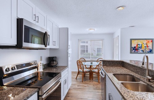 Sea Trail Condo | 7A Pet-friendly 2-bedroom condo on lower level at Oyster Bay Golf Links Sunset Beach