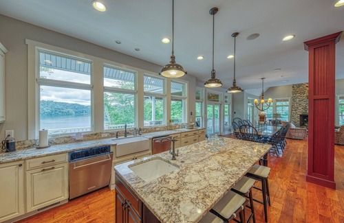 Big Creek House | 7BR/8BA Lakefront Norris-Private Dock & Views