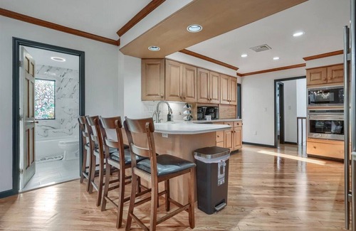 Monroe Villa | 7BR Monroe Getaway: Pool, Hot Tub, & Huge Living Space