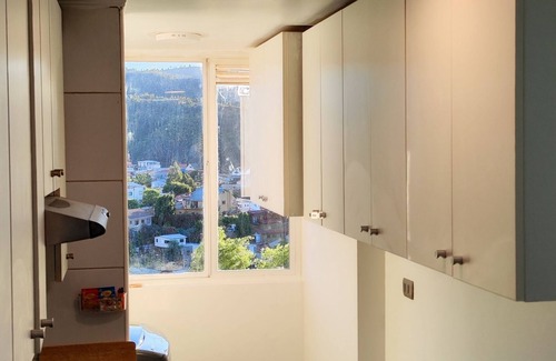 Valparaiso Apartment | 7P-Charming 3-bedroom apartment with AC, fitness room in vibrant Valparaíso