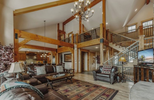 Weisshorn House | 8 Bedroom Home by InvitedHome | Game Room, Hot Tub, Shuttle to Downtown and Ski