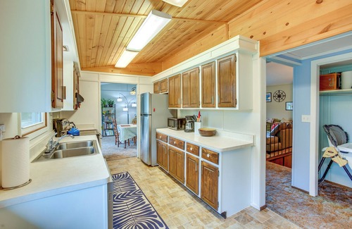 Northeast Michigan House | 8 Mi to Crystal Mountain: Peaceful Up North Home