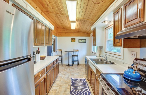 Northeast Michigan House | 8 Mi to Crystal Mountain: Peaceful Up North Home