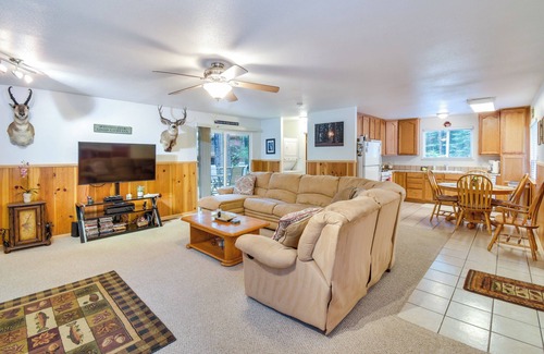 Cold Springs Cabin | 8 Mi to Dodge Ridge Mtn: Peaceful Cabin w/Deck!