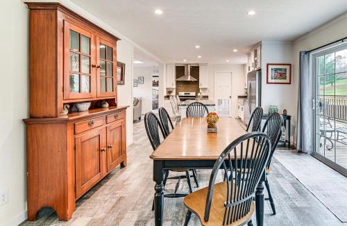 Stephentown House | 8 Mi to Jiminy Peak Resort Mtn-View Home with Deck