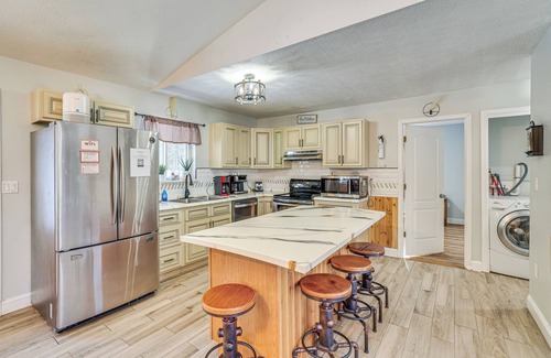 White Mills House | 8 Mi to Lake Wallenpapack: Gem w/Deck & Game Room
