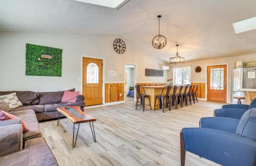 White Mills House | 8 Mi to Lake Wallenpapack Gem with Deck and Game Room