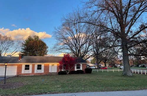 Connersville House | 8 miles from Brookville Lake.