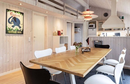 Hasmark Strand House | 8 person holiday home in Otterup