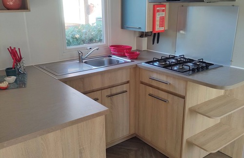 Condrieu House | 8-person mobile home, ideal for families! Sheets & towels included
