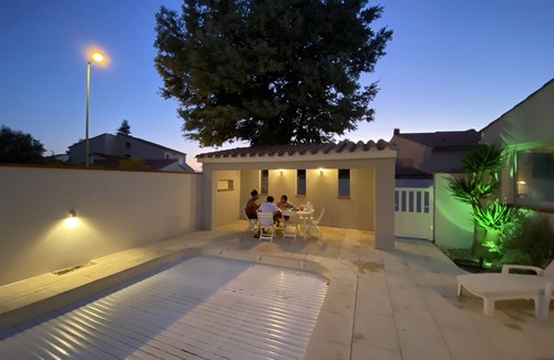 Canohes House | 8-person villa with pool and air conditioning, children's playroom