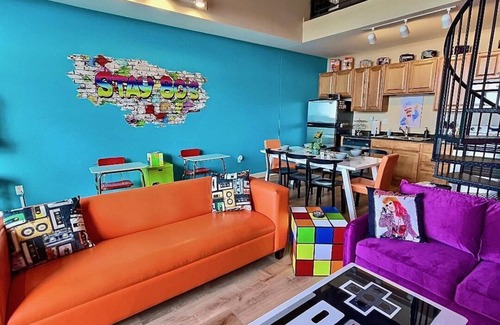 Sandusky Condo | 80's Radical Getaway! A Blast From The Past! By Cedar Point Sports Force Kalahari!
