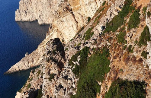 Folegandros Town House | 800 year old Castle house on the cliff with seaview- Folegandros Chora Castro