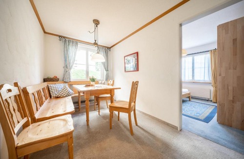 Vulpera Apartment | 8001 Gemuetliche 2,5-Zimmer-Wohnung mit wunderschoenem Ausblick Richtung Scuol