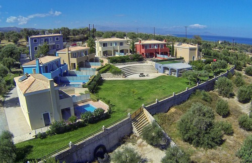 Adelianos Kampos Villa | 800m. from the sea, Private Pool, Free Breakfast, Sea View, Family Friendly