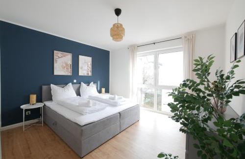 Kernstadt Apartment | 85qm, Parkplatz, zentral, großer Balkon, 2 Bäder