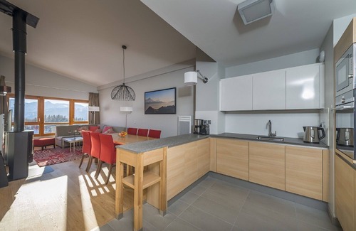 Arc-1800 Apartment | 87m2- Ski In & Out - Pool/Spa/Jacuzzi - Highest Floor - 5* Residence -Arcs1800