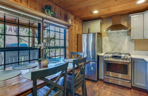 Wishon Cabin | 9 Mi to Bass Lake: Cabin w/Fire Pit in Wishon!