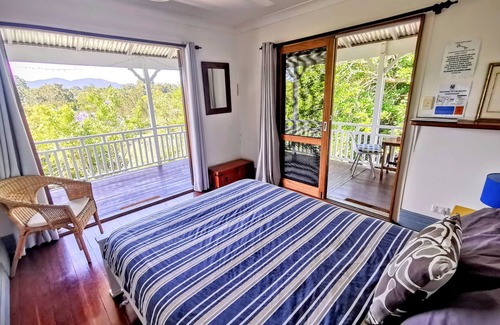 Bellingen Cabin | 9 Room Guesthouse in the Middle of Bellingen With Amazing Views Yoga Room Sauna