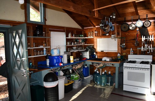 Deblois Cabin | 900 sq/ft off-grid cabin nestled on Upper Cranberry Lake. Pet Friendly!