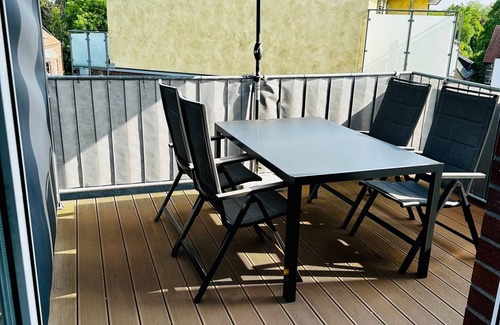 Lingen Apartment | 90sqm apartment for 2-4 persons with roof terrace in the center of Lingen (Ems)