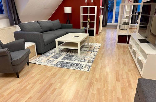 Lingen Apartment | 90sqm apartment for 2-4 persons with roof terrace in the center of Lingen (Ems)