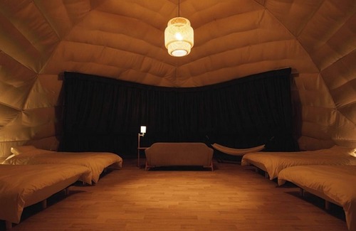 Katakai RV Rental | 9m Dome Tent C Accommodation only plan3 person/Sanbu District Chiba