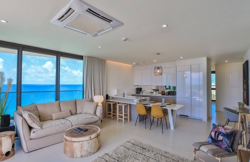 Maho Apartment | A-1201 Spacious 3 bedroom overlooking Mullet Bay