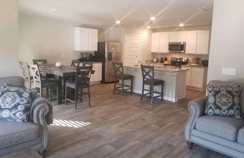 Foley House | A 4-bedroom, 2 bath home with pond view.