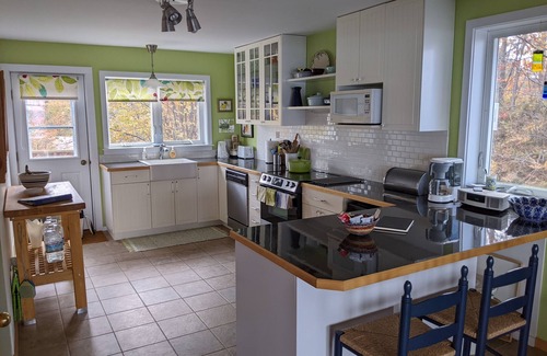 Upper Peninsula Michigan Cottage | A beautiful, tranquil cottage on Lake Superior, just feet from the beach!