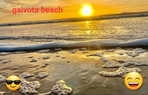 Balneario Gaivota Apartment | A beira mar,2quarto,ar cond,garagem,ap terreo