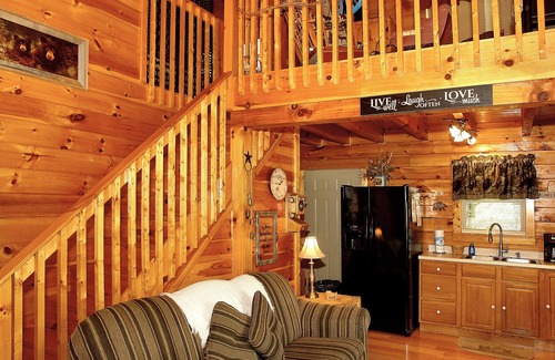 Cosby Cabin | A Bit of Heaven - 2 Bedrooms, 2 Baths, Sleeps 8 Cabin by RedAwning