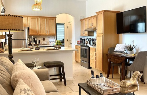New River House | A Boutique Desert Stay with a Pool and a Donkey twist.