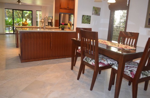 Poipu Condo | A/C throughout spacious clean comfortable main floor condo with lush garden view
