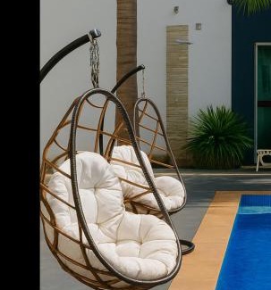 Cocalzinho de Goias House | A Casa Paradisiaca l Luxo Piscina Super Hiper Quente 60 Graus Aquecimento Elétrico e Piscina Enorme com Roupa de Cama e Banho