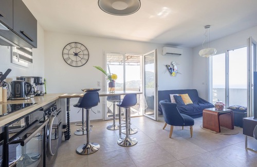 Aregno Apartment | A Casa Praoli - Coin de paradis, vue mer