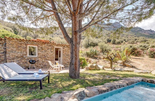 Belgodere House | A Casetta - Maison climatisée avec piscine