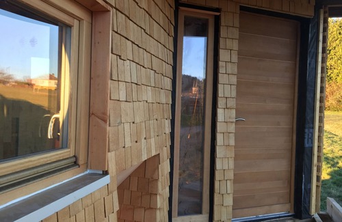 Xertigny Ski Chalet | A cocoon-like lodging to nestle against one another.