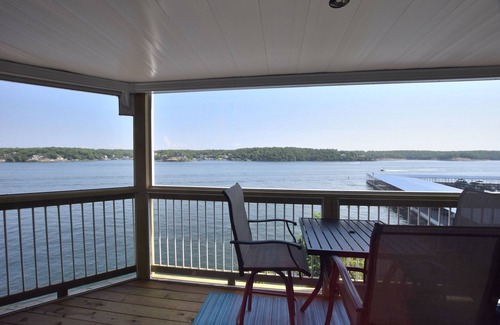 Osage Beach Condo | A COZY GETAWAY!Spectacular Main Channel Wtrfrt Condo Walkin Level 2BR-Unit 10210