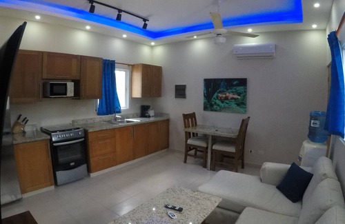 Villas Ana Maria Condo | A Downtown one bedroom 1.5 bathroom condo.