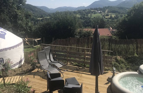 Anla Bed & Breakfast | A family holiday in a Mongolian style Yurt with a private hot tub and BBQ