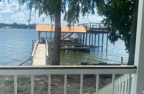 New Roads House | A fishing and swimming paradise . PARTY BARGES AVAILABLE ON REQUEST