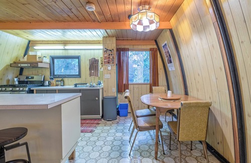 Silver Star Mountain Cabin | A-Frame Cabin nestled in the trees - laundry, pet-friendly, close to village