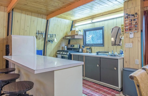 Silver Star Mountain Cabin | A-Frame Cabin nestled in the trees - laundry, pet-friendly, close to village