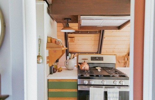 Margaretville Cabin | A-frame Cabin with private 30 ft Waterfall