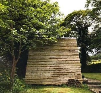 Inch Island Ski Chalet | A Frame Cabin with Forest Views on an Island