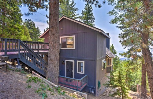 Running Springs House | A-Frame Cali Cabin with Unobstructed Valley Views!