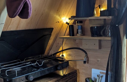 Cantwell Cabin | A-Frame glamping near Denali National Park